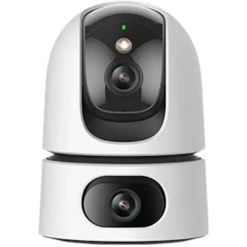 Camera supraveghere IP WiFi cu lentila duala Full-Color Active Deterrence Imou Ranger Dual IPC-S2XP-6M0WED, 3 + 3 MP, 2x 3.6 mm, IR 15 m, microfon si difuzor, slot card, Auto Smart Tracking