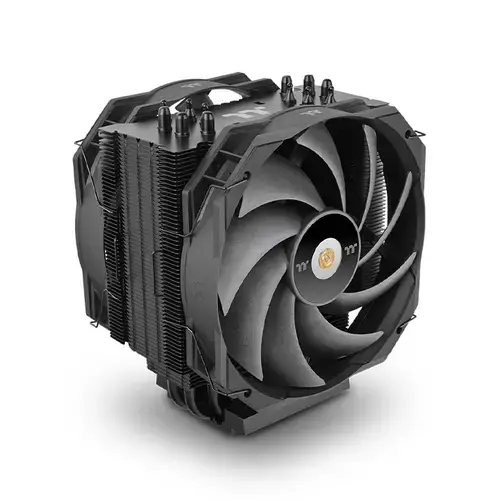 Cooler CPU Workstation Thermaltake WAir, Compatibil Intel LGA4710/4677 si AMD sTR5/SP6, 500 W TDP, 2x140mm (Negru)