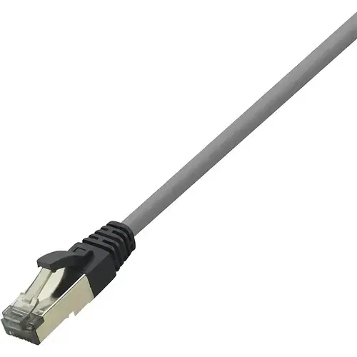 Cablu S/FTP LOGILINK Cat8.1, LSZH, cupru, 1 m, gri, AWG26, dublu ecranat CQ8032S