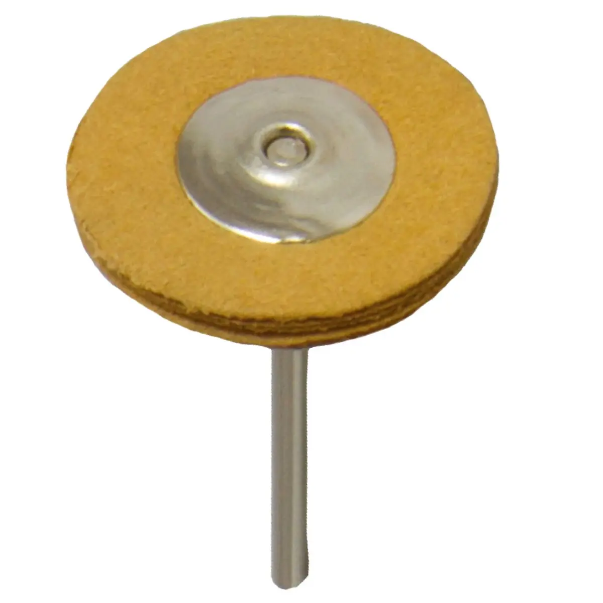 Perie circulara din piele de caprioara, pentru lustruirea protezelor, 25mm, 5 straturi, PRIMA