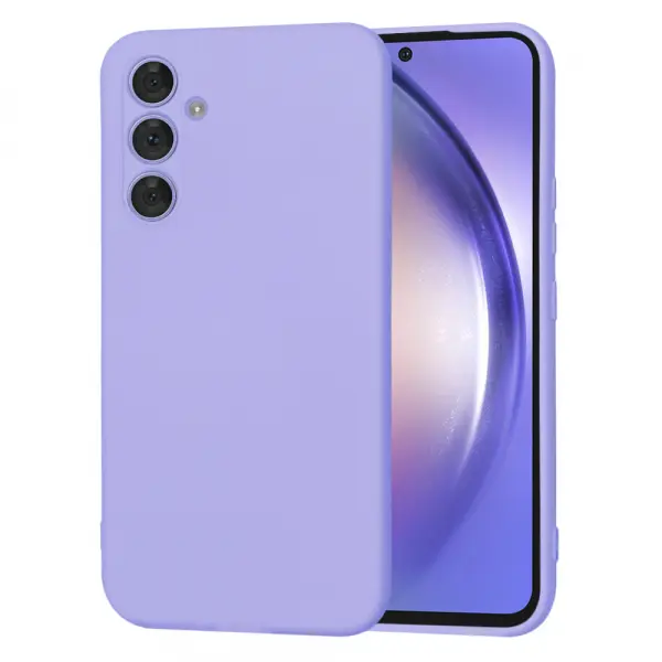Husa pentru Samsung Galaxy A54 A546, Techsuit, SoftFlex, Mov Deschis