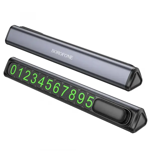 Suport Numar Telefon Auto Borofone FC3 Ronny
