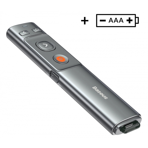 Presenter Wireless Baseus Orange Dot, Gri ACFYB-0G