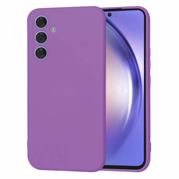 Husa pentru Samsung Galaxy A54 A546, Techsuit, SoftFlex, Mov