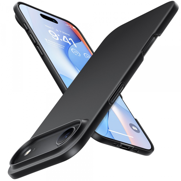 Husa MagSafe pentru Apple iPhone 17 Air, Torras, SlimFit, Neagra