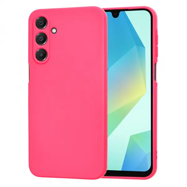 Husa pentru Samsung Galaxy A16 5G A166 / A16 4G A165, Techsuit, SoftFlex, Roz Inchis