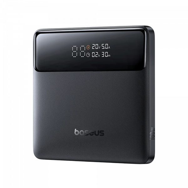 Baterie Externa Baseus Blade H1, 20000mAh, 100W, QC + PD, 2 x USB-A - 2 x USB-C, Neagra P10021604123-00