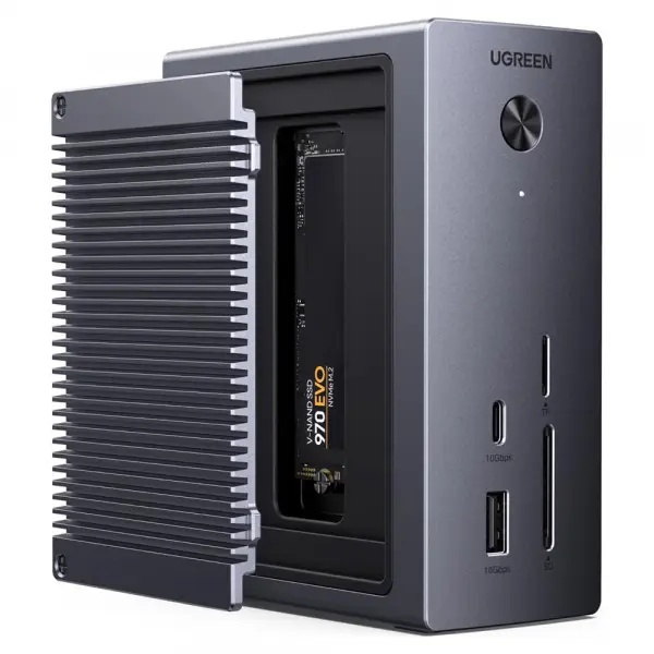 Hub Multifunctional UGREEN CM923 (55735), 10in1, Gri