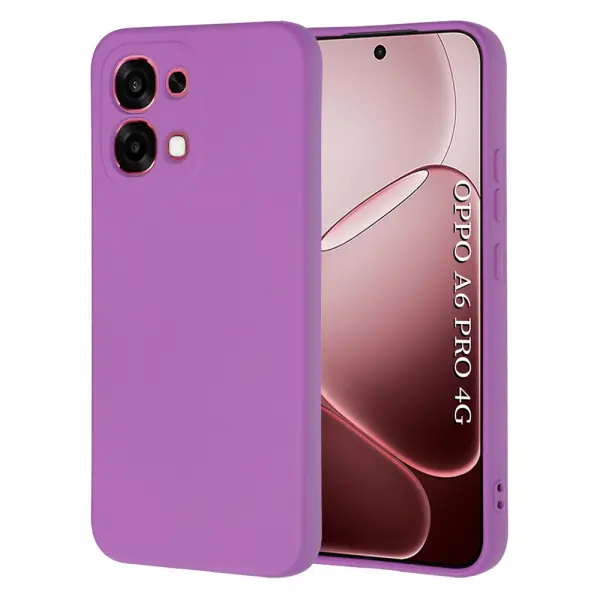 Husa pentru Oppo A6 Pro 5G / A6 Pro 4G, Techsuit, SoftFlex, Mov