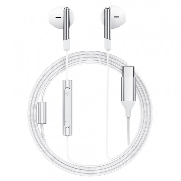 Handsfree USB-C Acefast L3, Alb