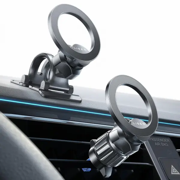 Suport Auto Magnetic Lisen, Universal, Negru YL0223110033