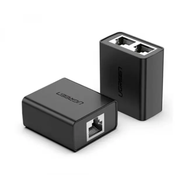 Adaptor Retea UGREEN CM210, RJ45 - 2 x RJ45, Negru