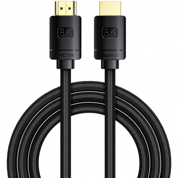 Cablu Video Baseus High Definition, HDMI - HDMI, 8K, 2m, Negru CAKGQ-K01