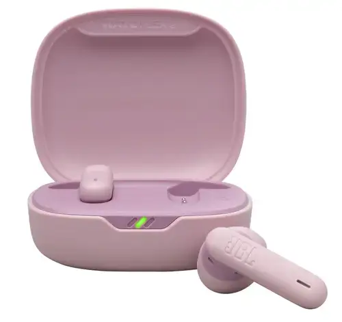 Casti In-Ear JBL Wave Flex 2, True Wireless, Bluetooth, Autonomie 10 ore/40 ore, IP54 (Roz)