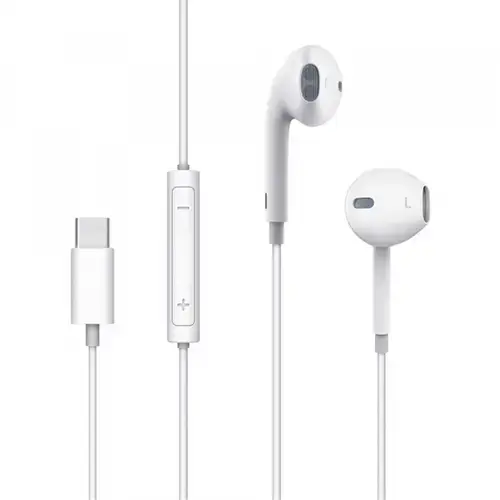 Casti Stereo McDodo HP-6071 Element, USB-C, 1.2m, Alb