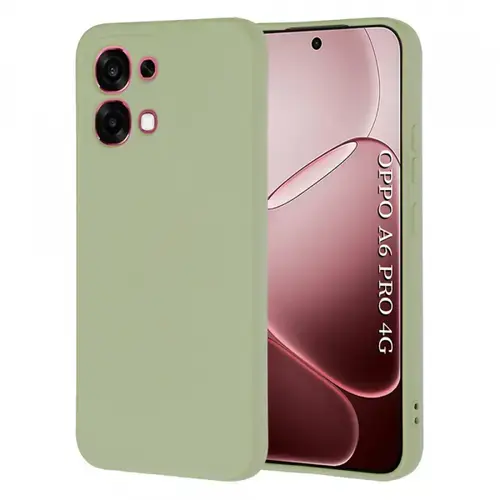 Husa pentru Oppo A6 Pro 5G / A6 Pro 4G, Techsuit, SoftFlex, Verde Matcha