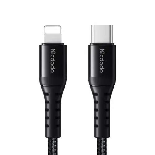 Cablu Date/Incarcare McDodo CA-5631, USB-C - Lightning, 36W, 1m (Negru)