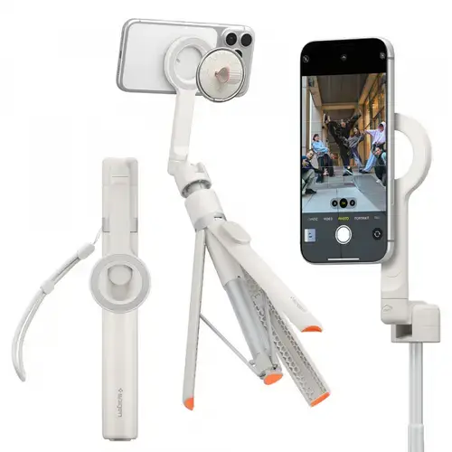Selfie Stick Bluetooth Spigen S582W, Universal, AMP11373, Bej