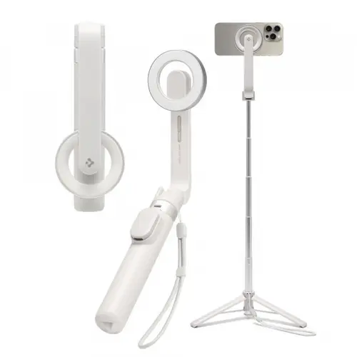 Selfie Stick Bluetooth Spigen S571W, Universal, AMP07657, Bej