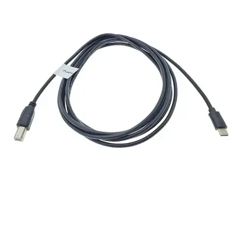 Cablu USB tip C imprimanta USB 2.0, 3 m, Lanberg 42978, USB B la USB-C, negru