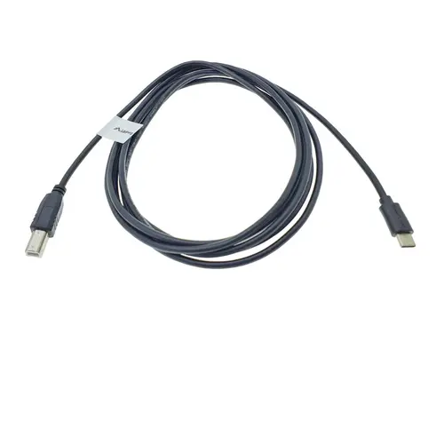 Cablu USB tip C imprimanta USB 2.0, 3 m, Lanberg 42978, USB B la USB-C, negru