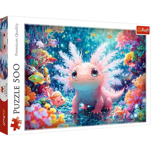 Puzzle Trefl Axolotl, 500 de piese