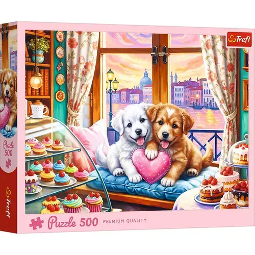 Puzzle Trefl  Iubire de Catelus, 500 de piese