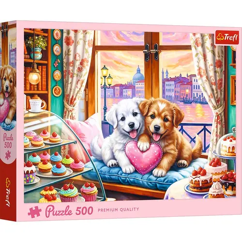 Puzzle Trefl  Iubire de Catelus, 500 de piese