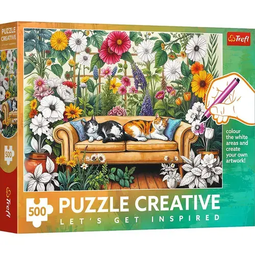 Puzzle Trefl Creative Orangeria Psicii, 500 de piese