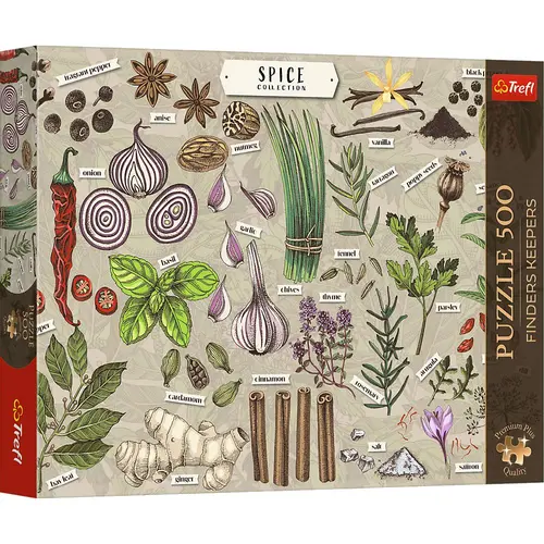 Puzzle Trefl Premium Plus Condimente, 500 de piese