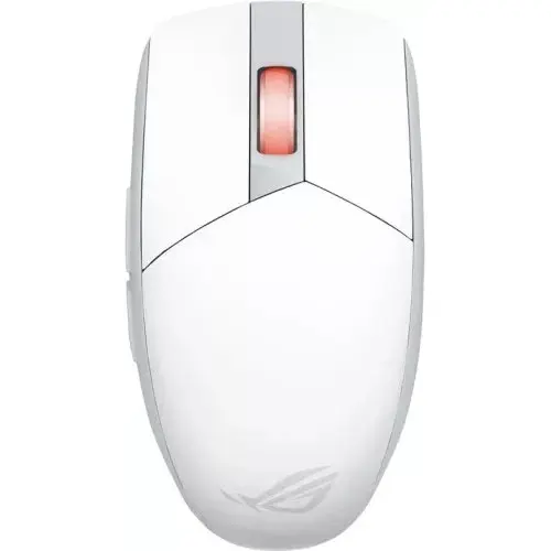 Mouse Gaming Optic ASUS ROG Strix Impact III, RF Wireless/Bluetooth, 36000 DPI, Ambidextru (Alb)