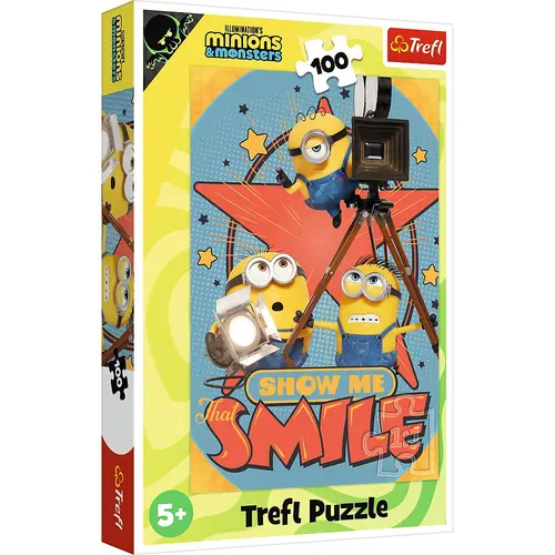 Puzzle Trefl Minioni si Monstri, 100 de piese