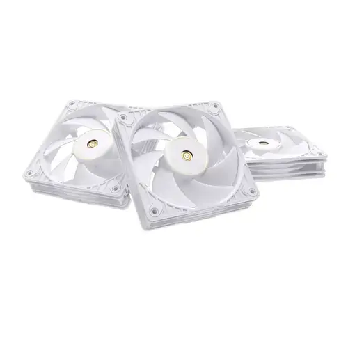 Set Ventilatoare PC ASUS ProArt PF120, 3x120mm, FDB, 1400-3000 rpm, 47.4-104.8 cfm, 7.3 mmH2O (Alb)