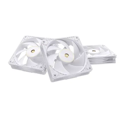 Set Ventilatoare PC ASUS ProArt PF120, 3x120mm, FDB, 1400-3000 rpm, 47.4-104.8 cfm, 7.3 mmH2O (Alb)