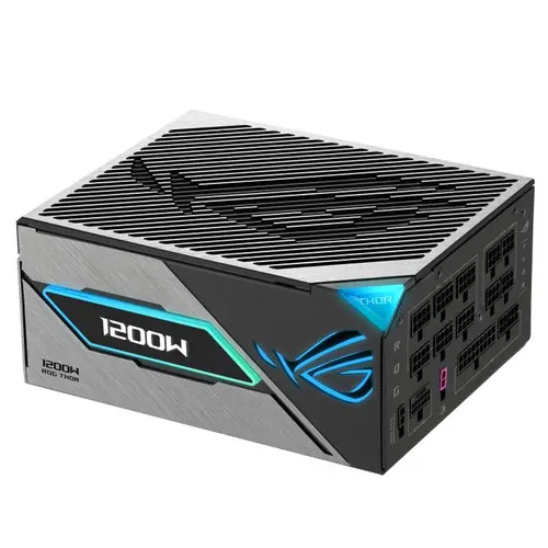Sursa PC Asus ROG THOR 1200P3 GAMING E, 1200 W, 80 PLUS Cybenetics Platinum, RGB, Full Modulara