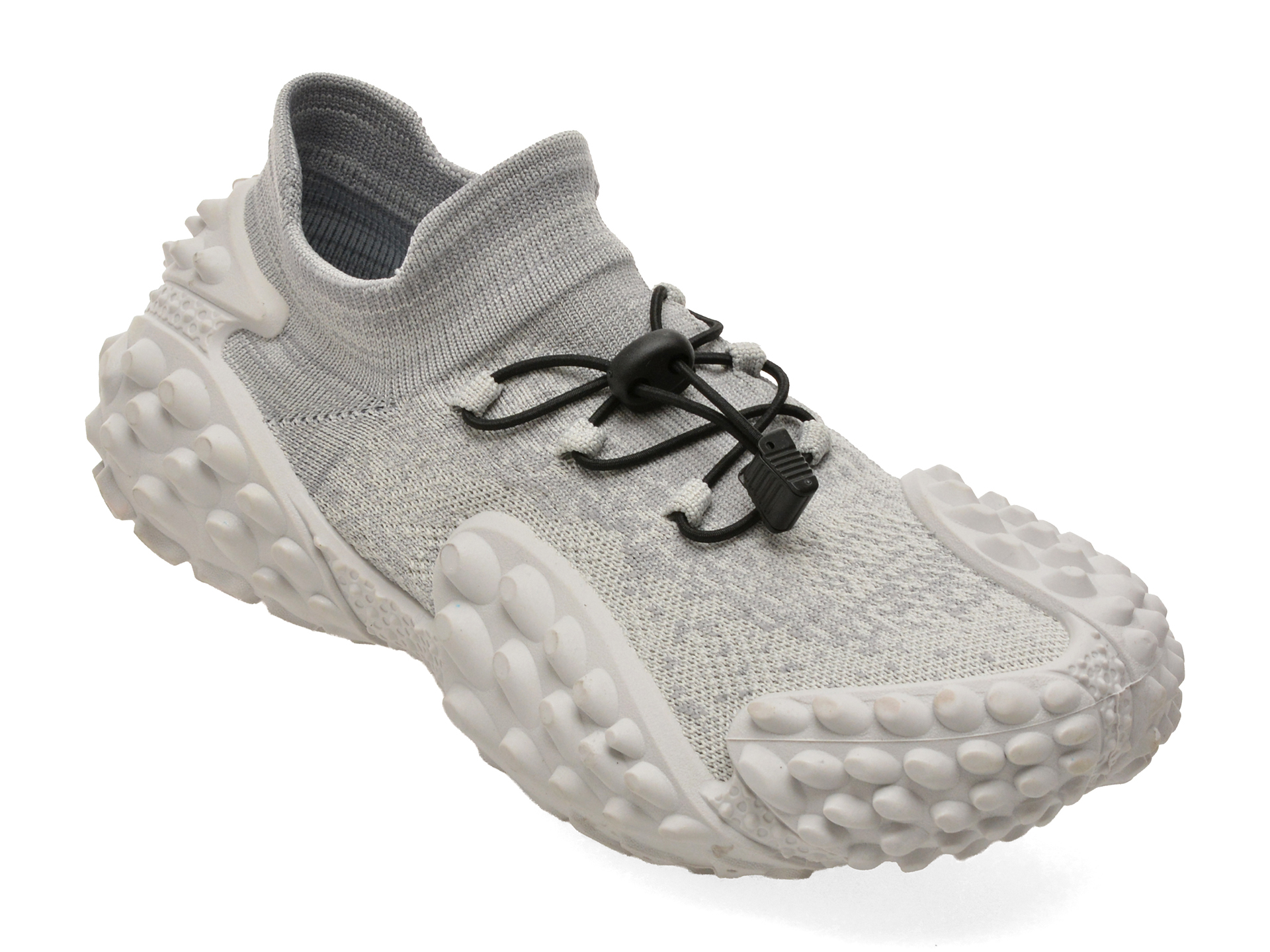 Pantofi sport BITE THE BULLET gri, G0082, din material textil