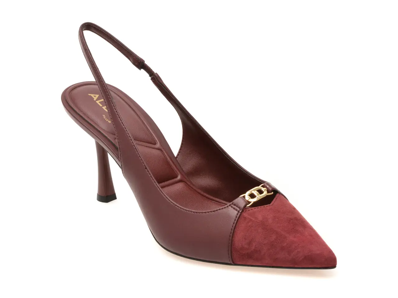 Pantofi eleganti ALDO visinii, 14053434, din piele ecologica