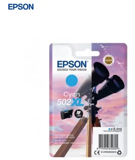Toner Epson C13T02W24010 (Cyan)