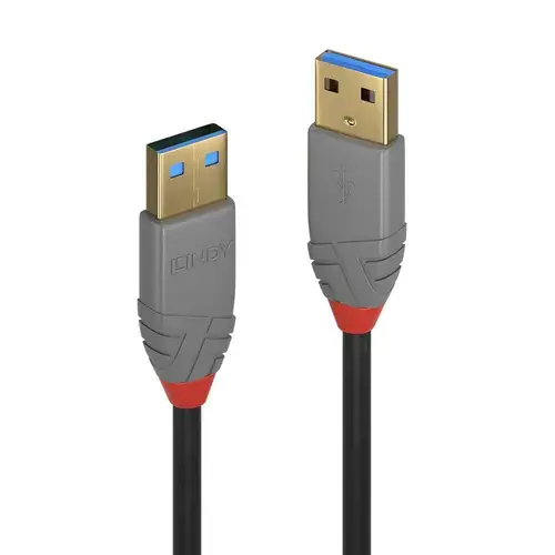 Cablu de date Lindy LY-36754, 5m, USB 3.2 Type A, 5Gbps