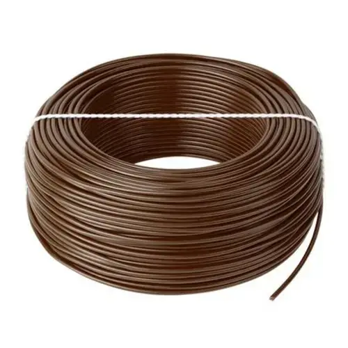 Cablu litat cupru tip LGY, 0.5 mm, 100 m, Maro