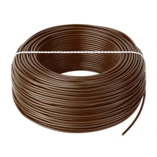 Cablu litat cupru tip LGY, 0.5 mm, 100 m, Maro