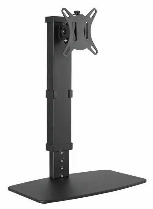 Suport de birou pentru monitor cu miscare completa, reglabil pe inaltime Gembird MS-D1ST-02, 17inch - 32inch (Negru)