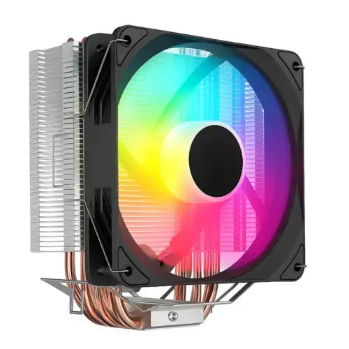 Cooler CPU Serioux CC92ARGB, iluminare RGB, 90mm, 800 - 1600rpm (Negru)