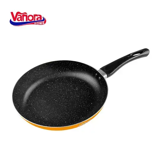 Tigaie VANORA HOME VN-SYN-M24C, aluminiu, cu capac, 24 x 4cm, Portocaliu