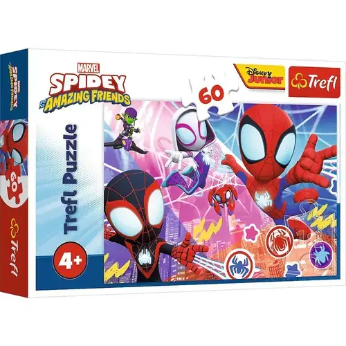 Puzzle Trefl Spidey Aventura Eroica, 60 de piese