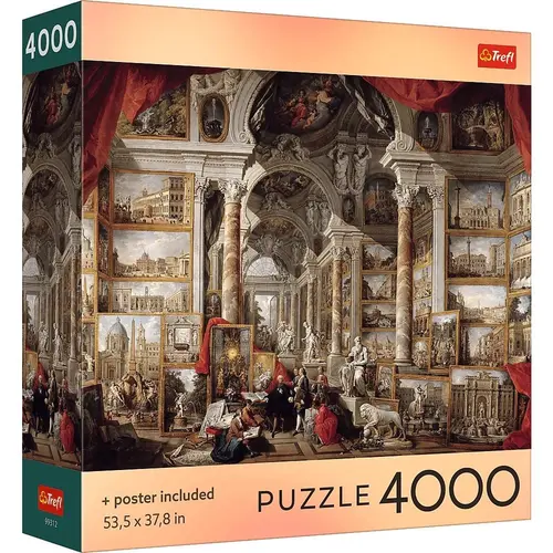 Puzzle Panini cu 4000 de piese, Colecția SUA: Roma modernă