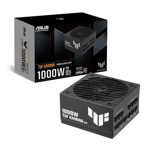 Sursa PC ASUS TUF Gaming EVO, 1000 W, 80 PLUS Gold, Full Modulara