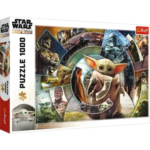 Puzzle Trefl Star Wars Calatoria lui Grogu, 1000 de piese