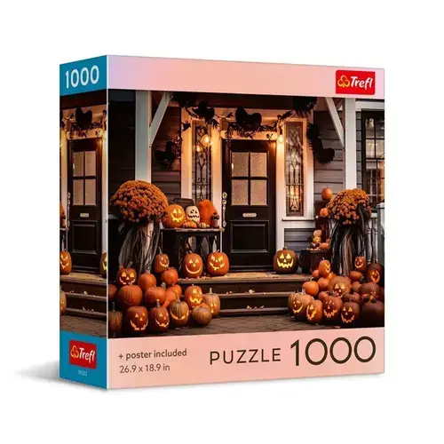 Puzzle Trefl Colectia SUA Ne Dati Ori Nu Ne Dati, Poster Inclus, 1000 de piese