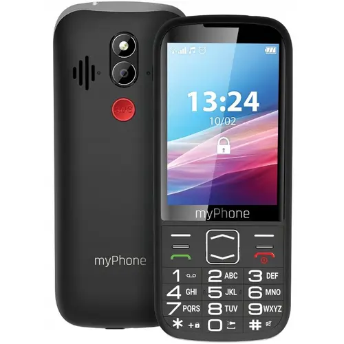 Telefon mobil MyPhone Halo 4 Plus LTE, DualSIM, 128MB, 3.5inch (Negru)